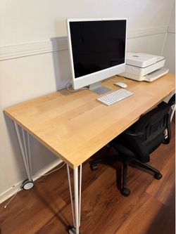Wood Computer Desk