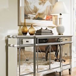 Buffet mirrored, tv stand,entry table