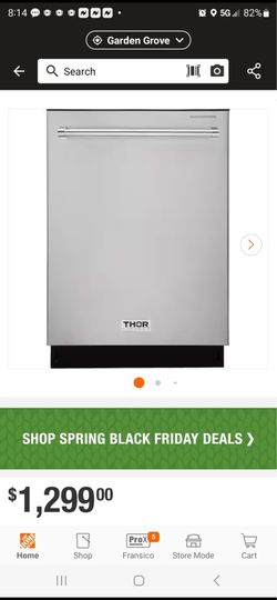 Brand new dishwasher
