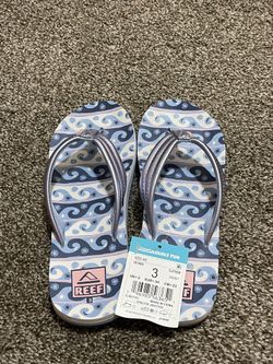 Girls Reef, Flip-Flops, Sandals Size 3