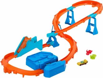 Hot Wheels Track Creator Boosted Jump Speedway Track Set