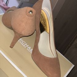 Brown MK heels