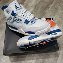 Air Jordan Retro 4  Military Blue 