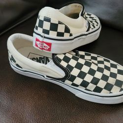 Vans Size  3.5 Boys Used 3 Times 