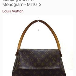 LV Mini Looping Bag 100% Authentic for Sale in White Plains, NY