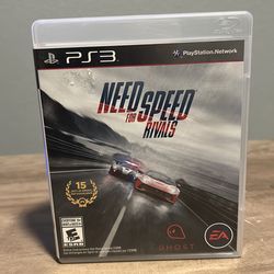 PS3 NEED FOR SPEED RIVALS