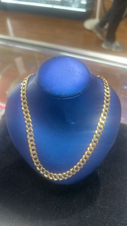 Gold Curb Chain