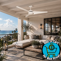 Emerson Loft 60" Indoor/Outdoor Ceiling Fan