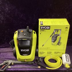 🧰🛠RYOBI 2100PSI/1.2GPM Cold Water Corded Electric Pressure Washer w/Foamer-LIKE NEW!-$120!🧰🛠