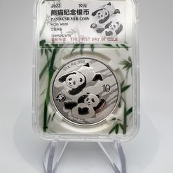 2022 MS70 Silver Panda