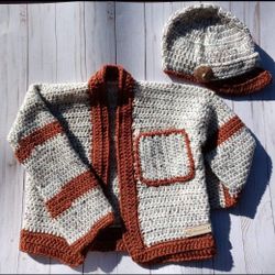 Handmade Cardigan & Paigeboy Set