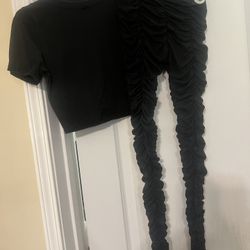 Women 2 Piece Black Set