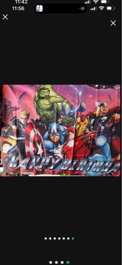 Avenger party supplies