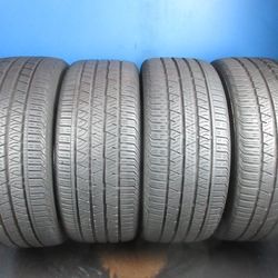 265 45 20 SET(4) (S142) CONTINENTAL CROSSCONTACT LX SPORT    95% TREAD 