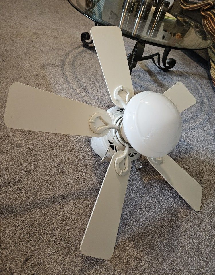 42" Ceiling Fan And Light