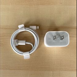 Apple iPhone Fast Charger And Lightning Cable 