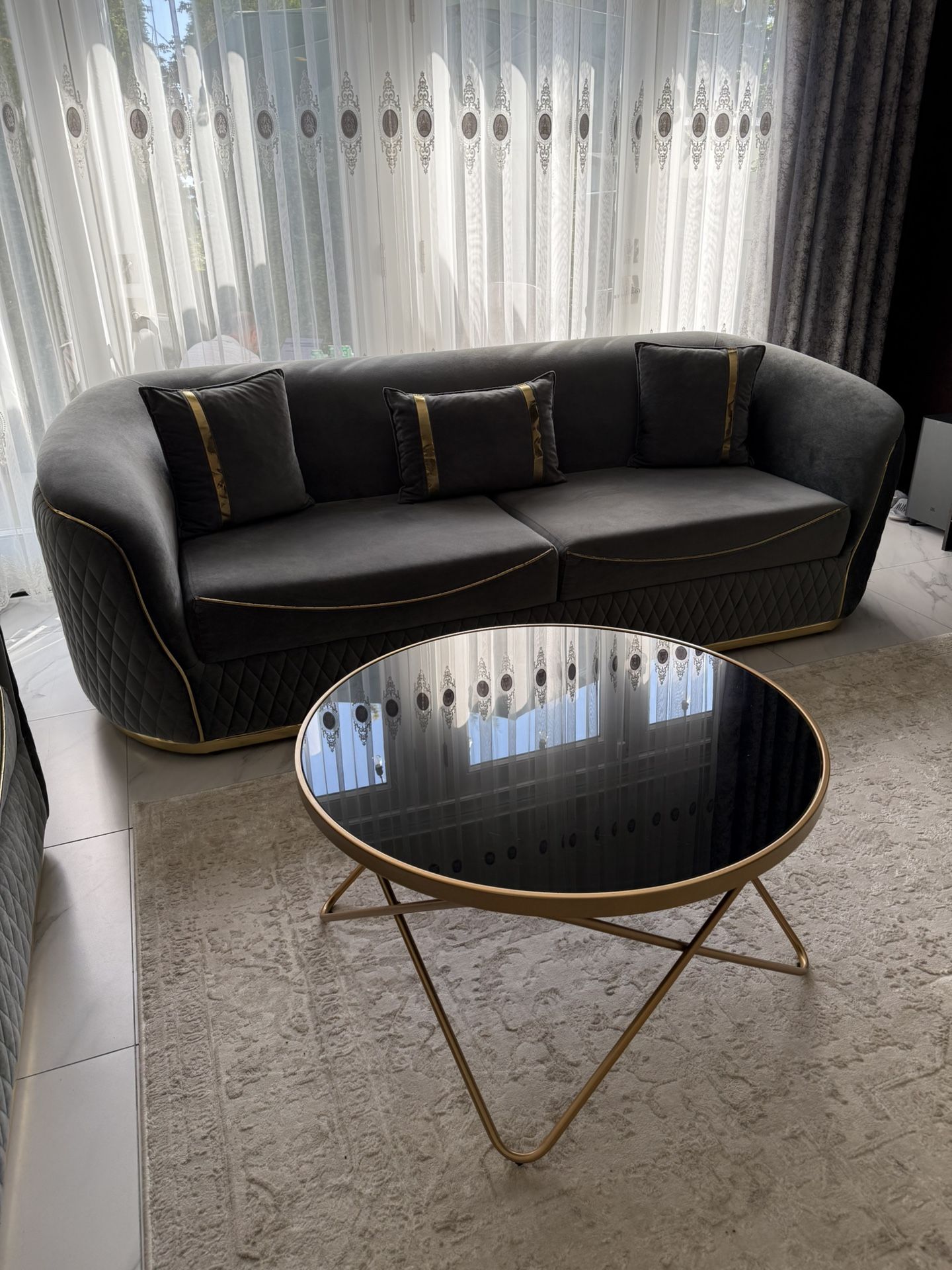 two Sofa And Coffee Table