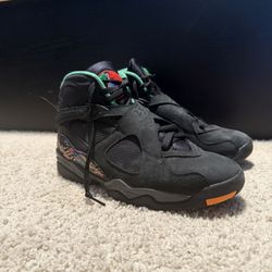 Jordan 8 Retro Tinker Air Raid Black Men's Sneakers Size 10