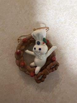 Pillsbury Doughboy Christmas Holiday WREATH Ornament