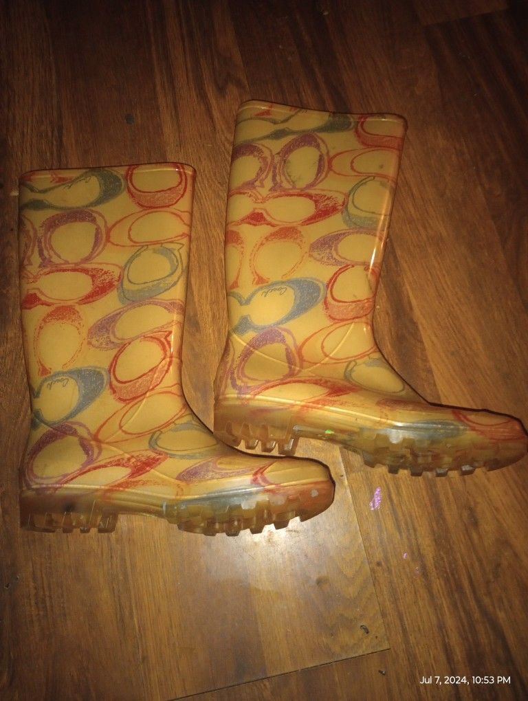 Coach Rain Boots