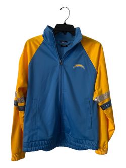 New Women’s Los Angeles Charger Full-Zip Track  Sequence Jacket Size Small