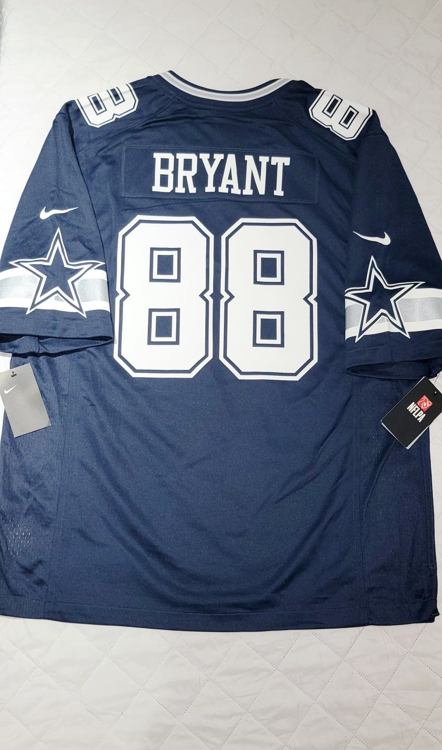 NEW** Nike Dallas Cowboys Dez Bryant 88 Stitch Jersey Men's Size - Main Image