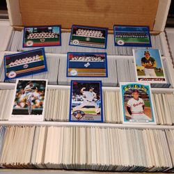 Large Box Of Baseball Cards 