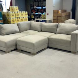 Clearance Sectional Sofa Sold As Is