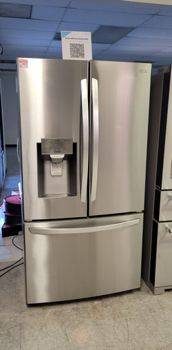 LG French Door Fridge – Stainless, Ice & Water Dispenser
