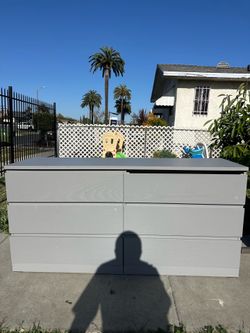 Gray dresser
