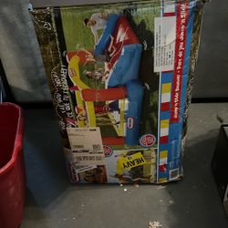 Little Tiles Jump And Slide Bouncer