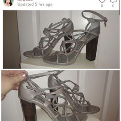 Costume National strappy cage heels made in Italy sz 11