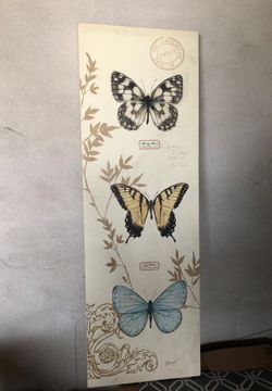 Butterfly wall art