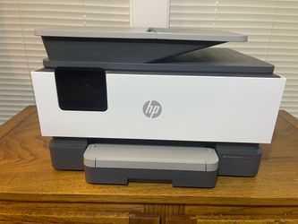 HP Officejet Pro 9129e All In One Printer Tested Works No Ink