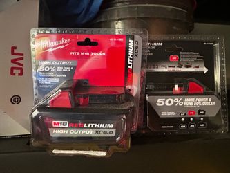 Milwaukee batteries 6.0