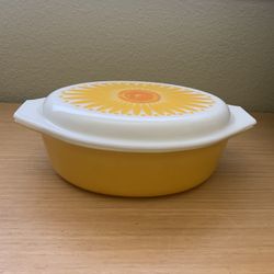 1960’s Pyrex, Sunflower