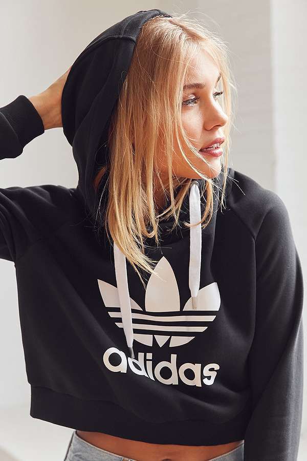 Adidas cropped hoodie