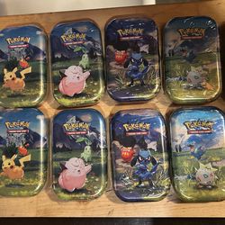 Ascended heroes mini tins
