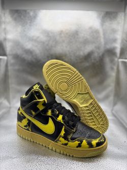 Nike Dunk High 1985 SP "Yellow Acid Wash