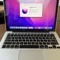 2015 MacBook Pro 13 inch i5 intel 16 GB RAM- No charger