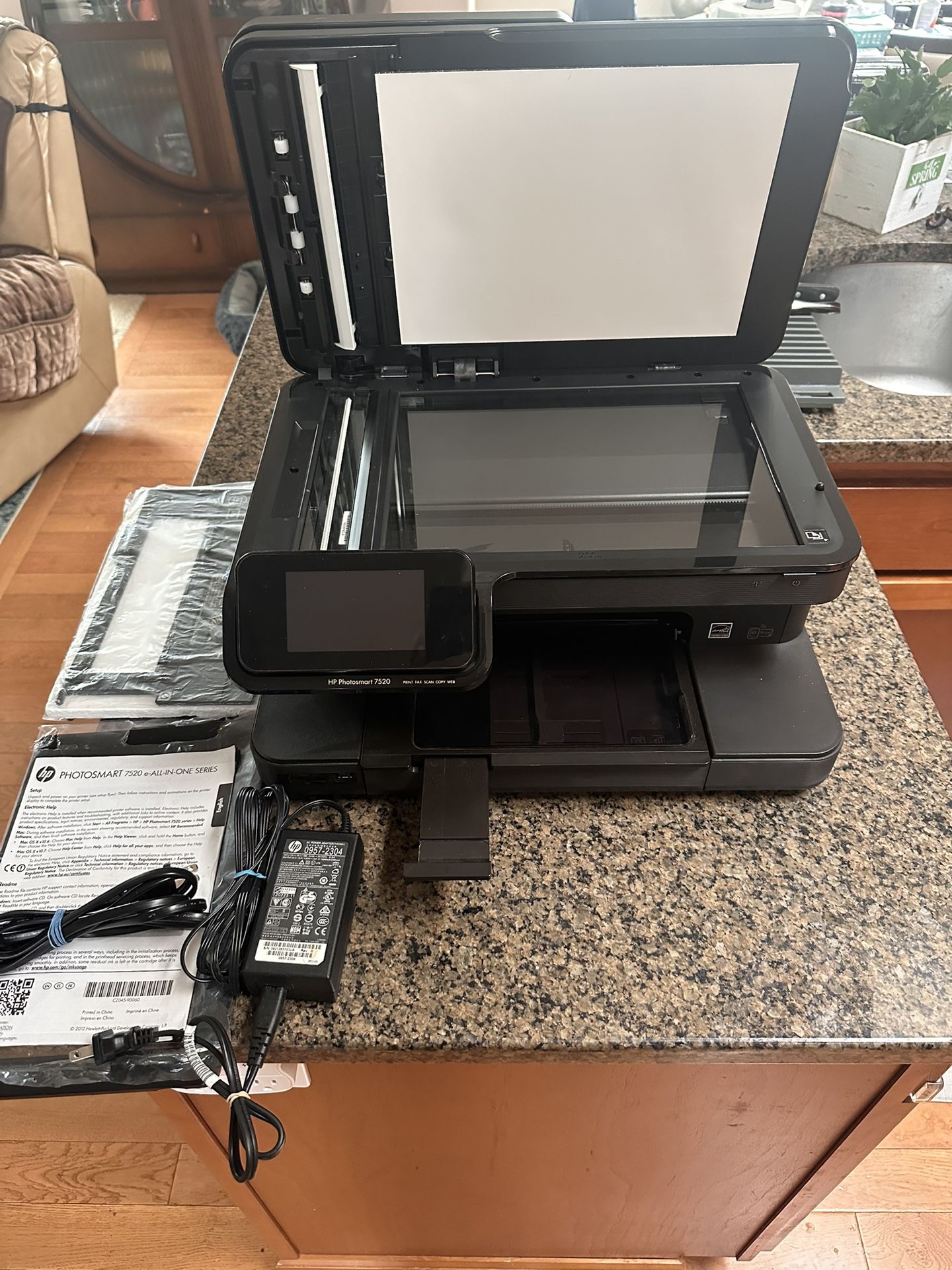 HP Photo smart 7520 All In one Color/B/W Printer Scanner Photocopier