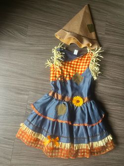 Girls Scarecrow  holloween costume