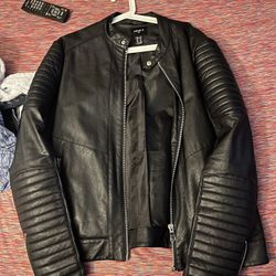 Forever 21 Black Leather Jacket 