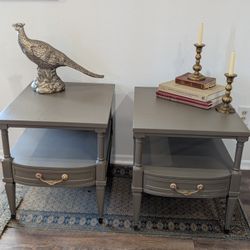 Refinished Side Tables 
