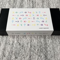 NovelKeys PBT Cherry Milkshake