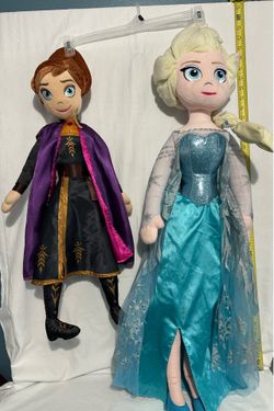 Anna and Elsa plush doll