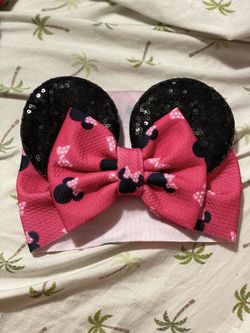 New baby Minnie mouse ears headband