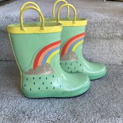 Girl Boots Sz. 10. Waterproof Rain