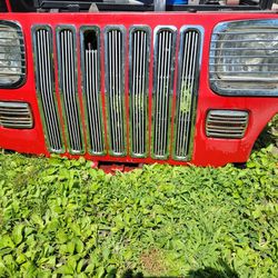Jeep Cj Factory Grille Assembly
