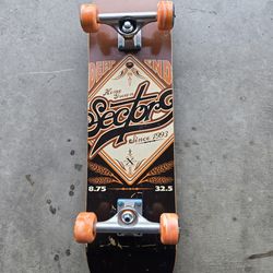 Sector Nine 8.75 Complete Skateboard  pro build